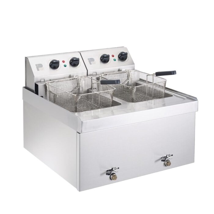 Parry Double Tank Countertop Fryer NPDF6