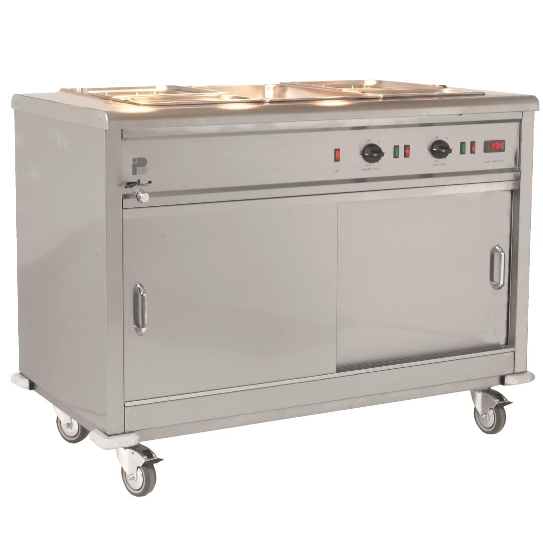 Parry Mobile Servery with Bain Marie Top MSB15