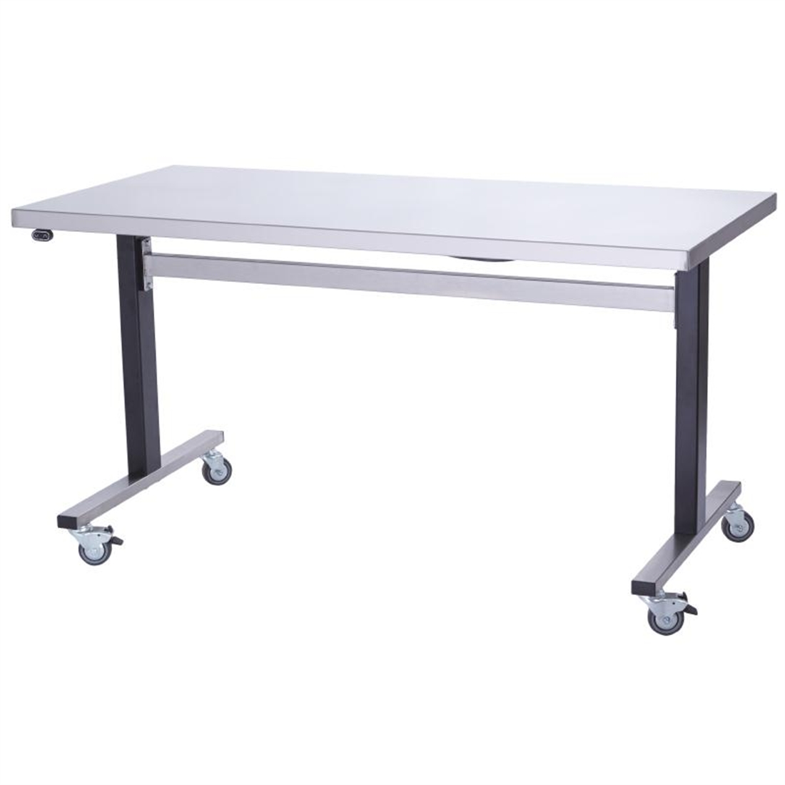 Parry Stainless Steel Adjustable Height Table Wide Electric Static 1000mm