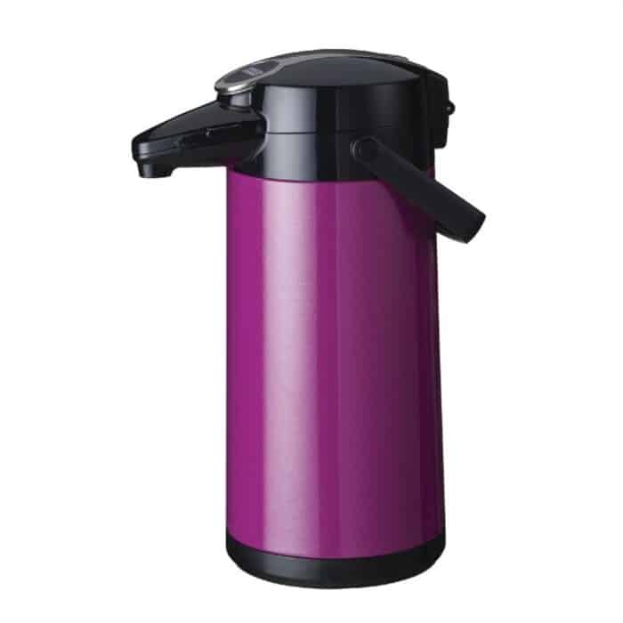 Bravilor Furento 2.2Ltr Airpot with Pump Action Metalic Purple