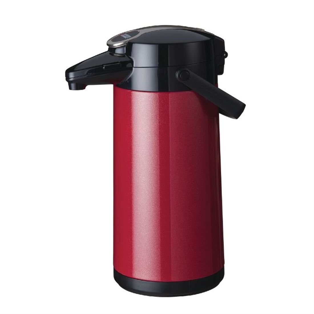 Bravilor Furento 2.2Ltr Airpot with Pump Action Metalic Red