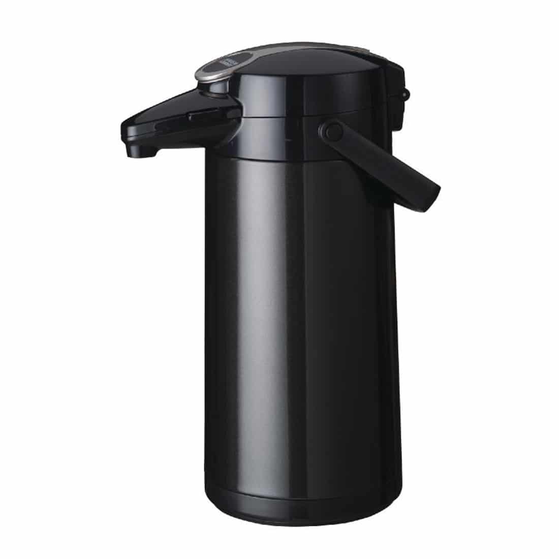 Bravilor Furento 2.2Ltr Airpot with Pump Action Metalic Black