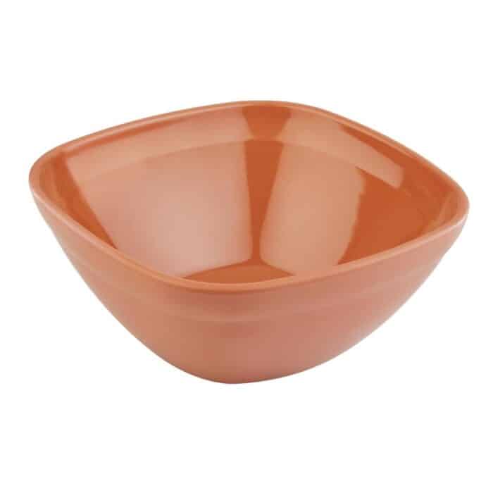 APS Tierra Terracotta Effect Square Bowl 190mm