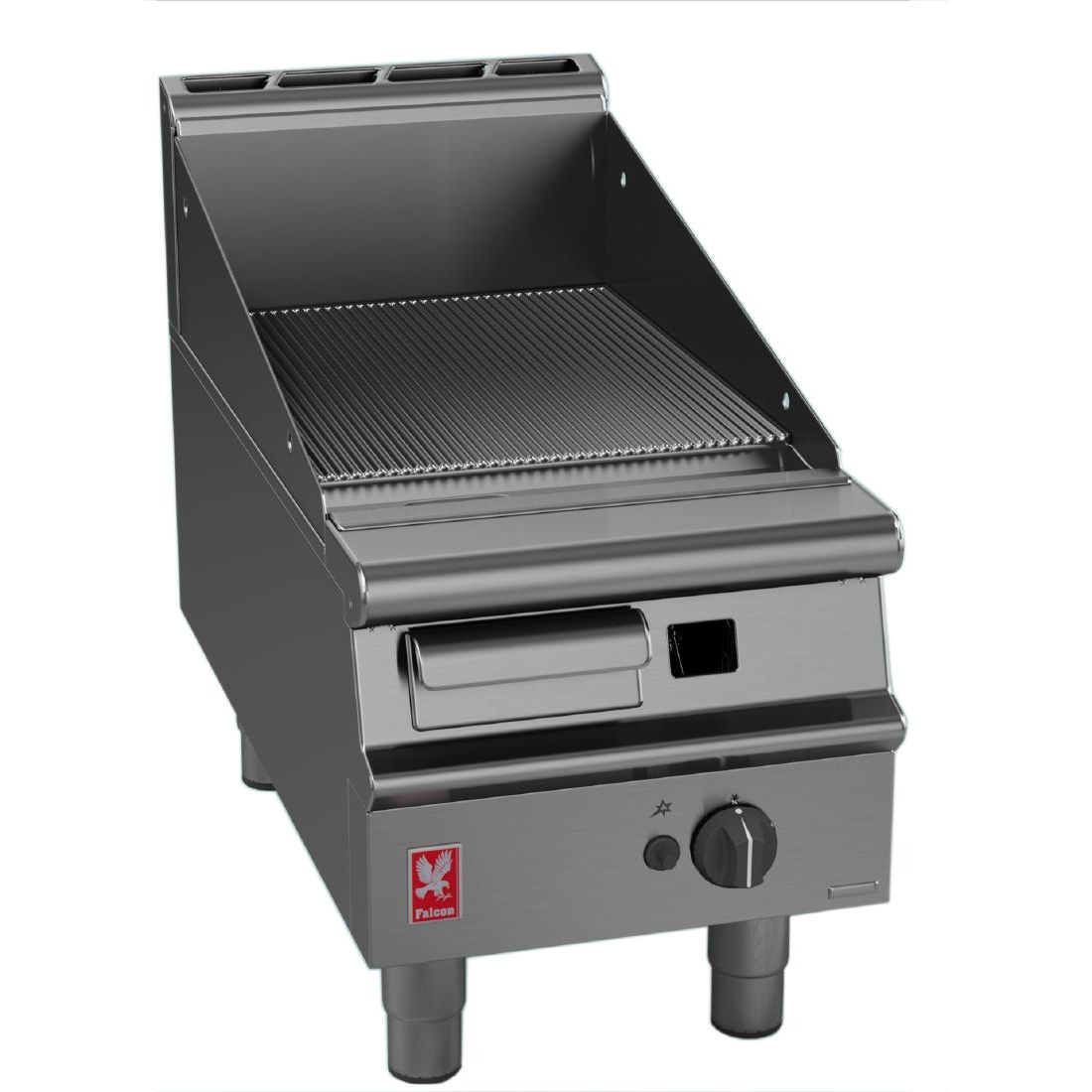 Falcon Dominator Plus 400mm Wide Ribbed Griddle LPG G3441R
