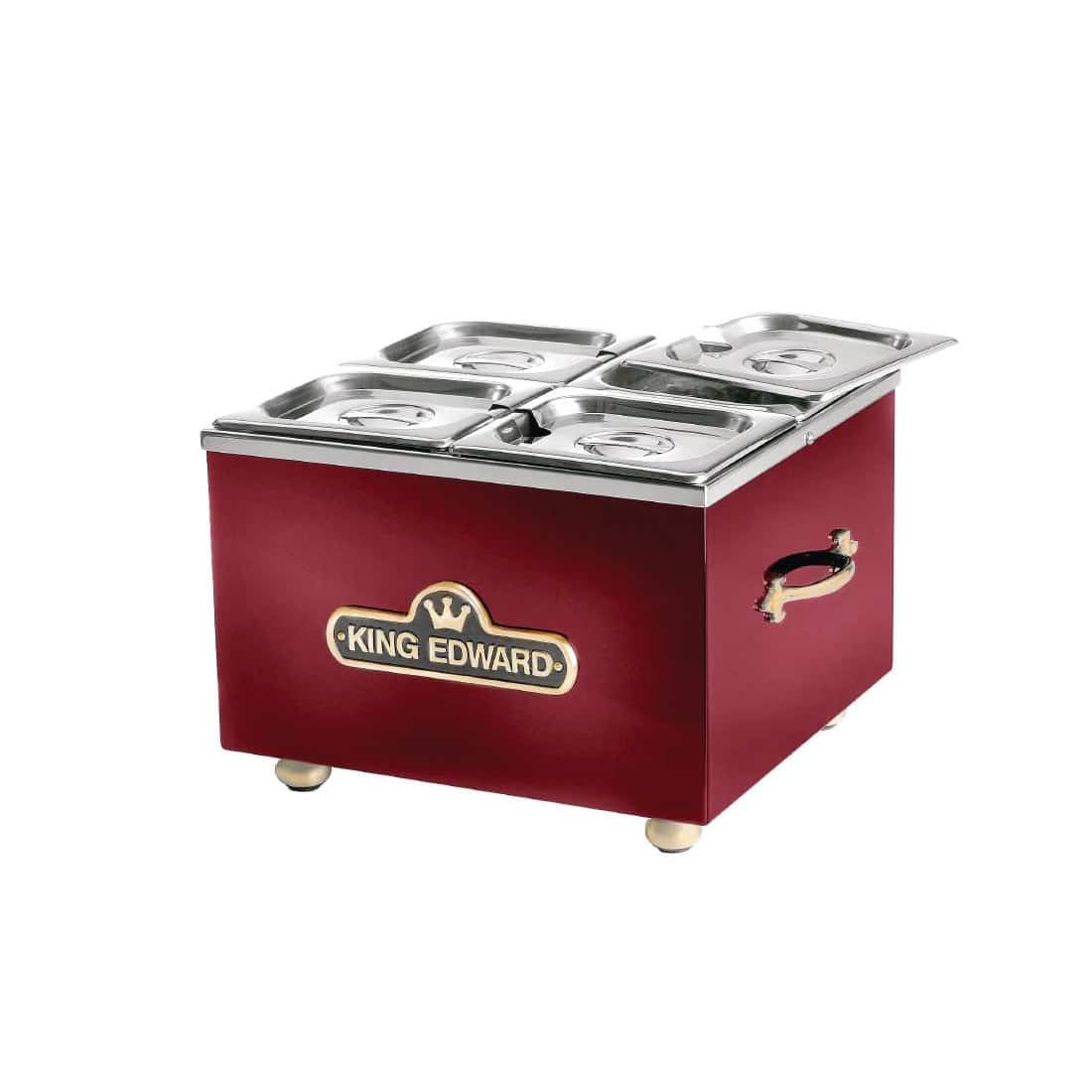 King Edward Small Bain Marie Claret BM1V/CLA