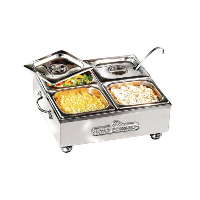 King Edward Small Cold Server Stainless Steel