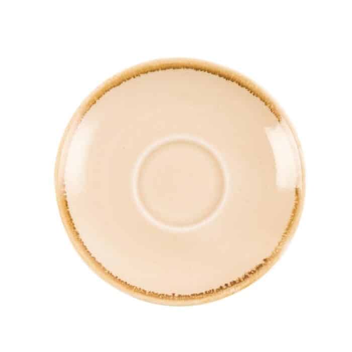 Olympia Kiln Espresso Saucer Sandstone
