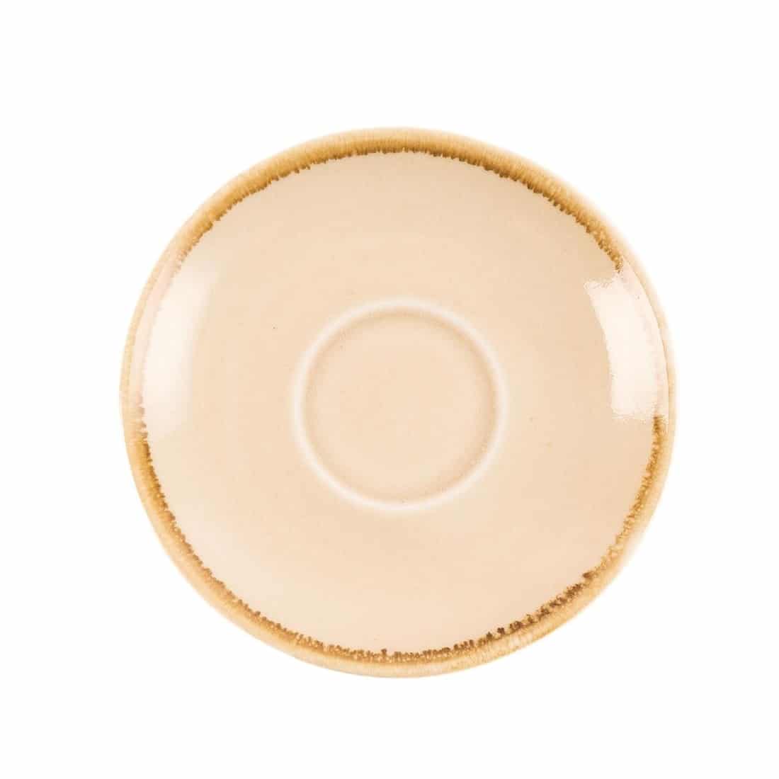 Olympia Kiln Espresso Saucer Sandstone