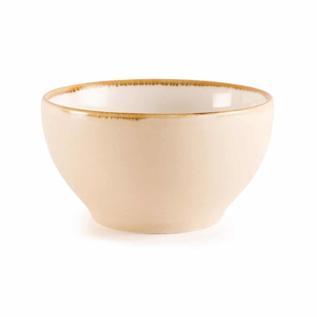 Olympia Kiln Round Bowl Sandstone 140mm