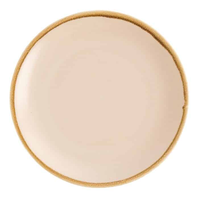 Olympia Kiln Round Plate Sandstone 280mm