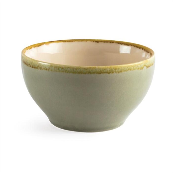 Olympia Kiln Round Bowl Moss 140mm