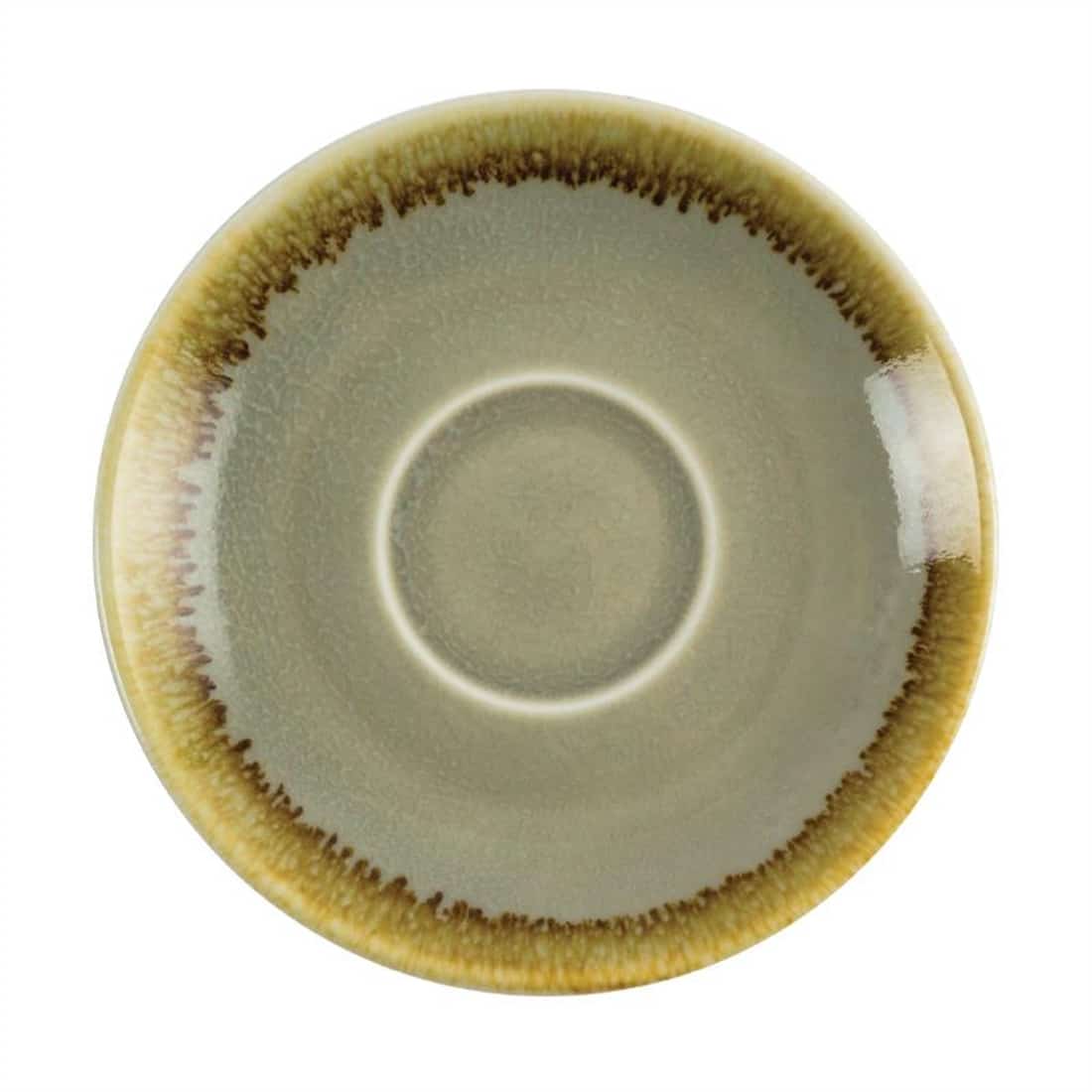 Olympia Kiln Espresso Saucer Moss