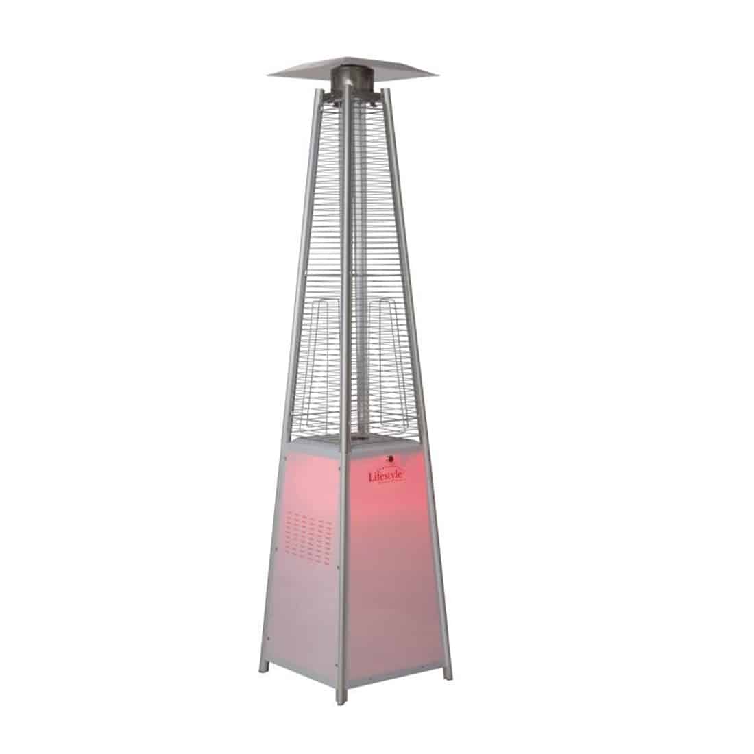 Lifestyle Tahiti LED Flame Stainless Steel Heater 13kW