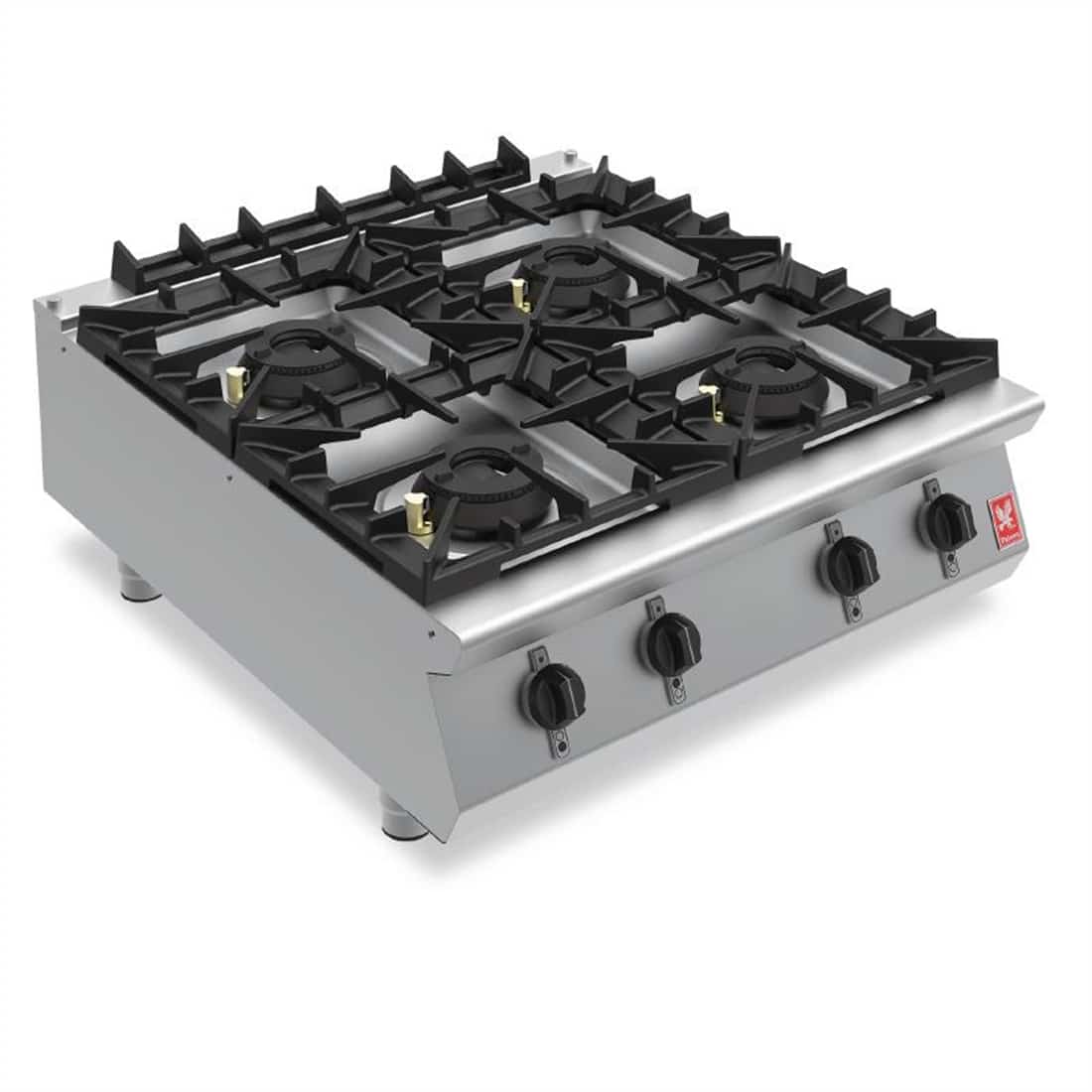 Falcon F900 Four Burner Countertop Boiling Hob Natural Gas G9084B