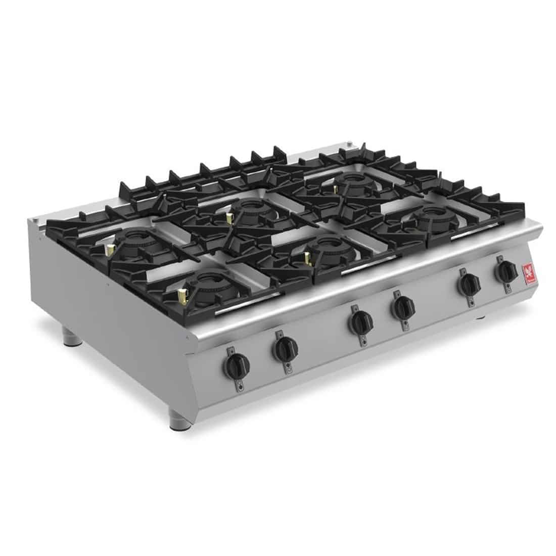 Falcon F900 Six Burner Countertop Boiling Hob Propane Gas G90126A