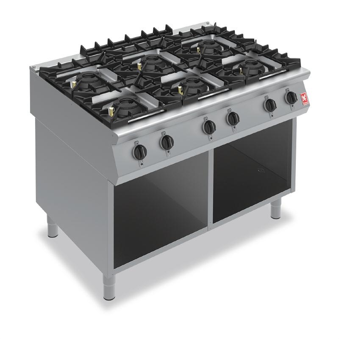 Falcon F900 Six Burner Boiling Hob on Fixed Stand Natural Gas G90126A