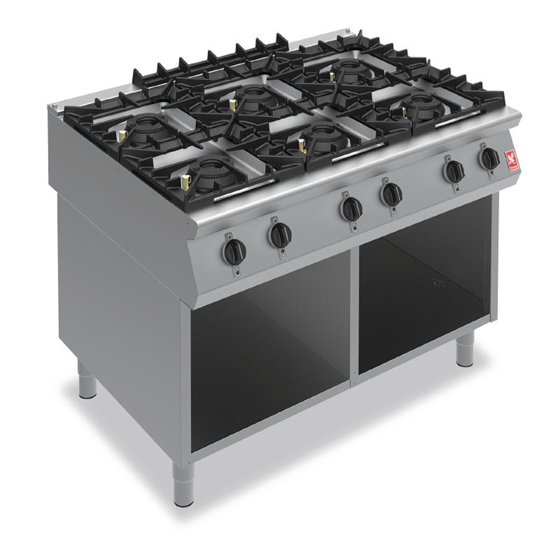 Falcon F900 Six Burner Boiling Hob on Fixed Stand Natural Gas G90126B