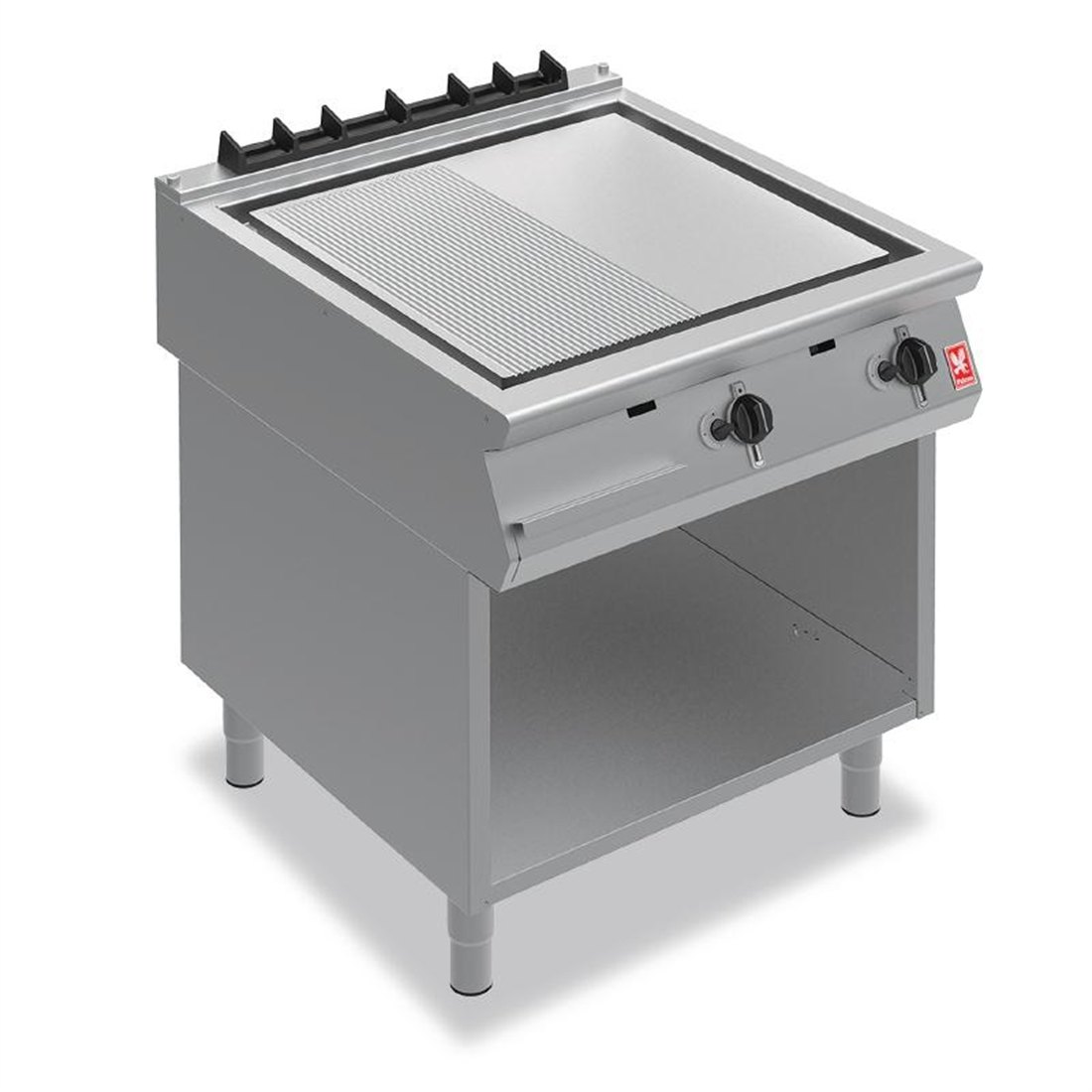 Falcon F900 Ribbed Griddle on Fixed Stand Natural Gas G9581R