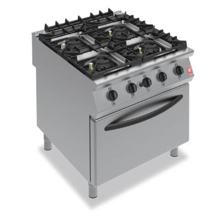 Falcon F900 Four Burner Oven Range on Legs Propane Gas G9184A