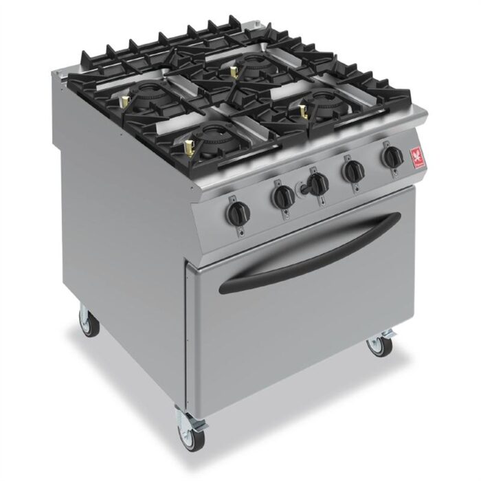 Falcon F900 Four Burner Oven Range on Castors Natural Gas G9184A