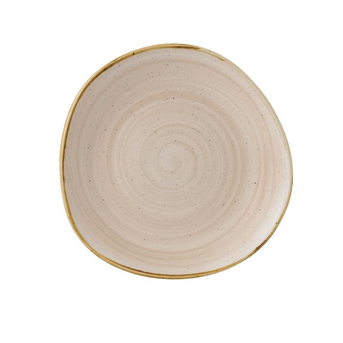 Churchill  Stonecast Round Plate Nutmeg Cream 288mm