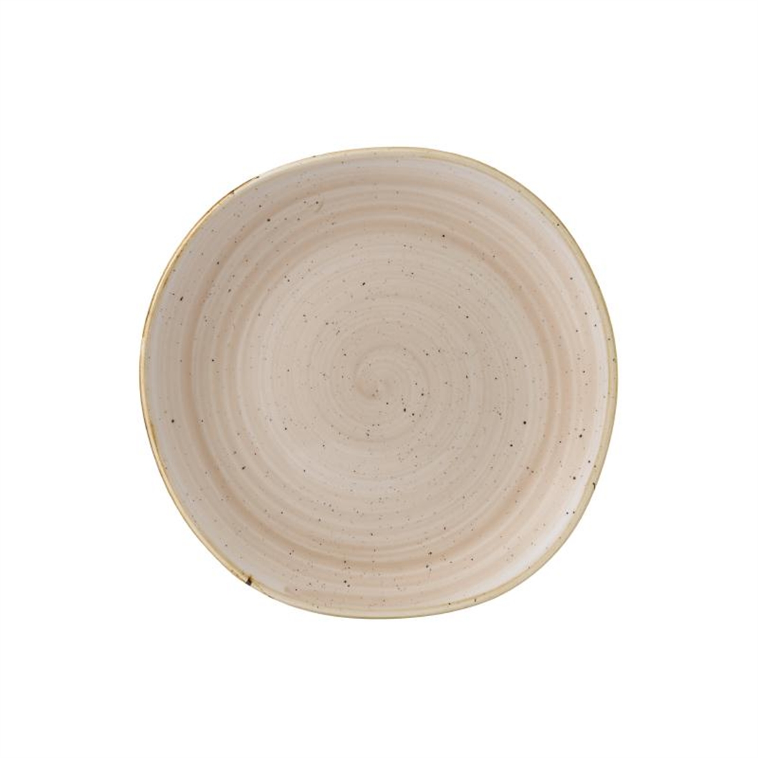 Churchill  Stonecast Round Plate Nutmeg Cream 264mm