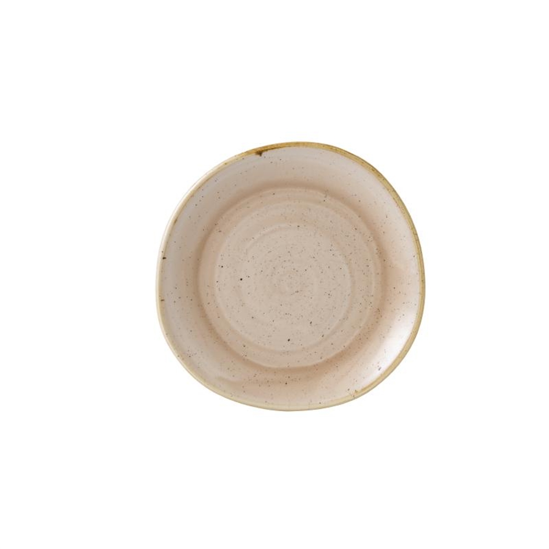 Churchill  Stonecast Round Plate Nutmeg Cream 210mm
