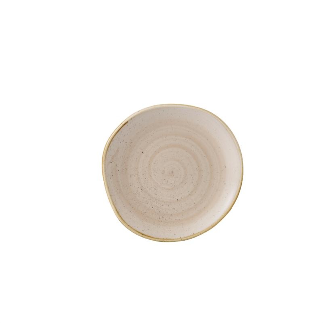 Churchill  Stonecast Round Plate Nutmeg Cream 186mm