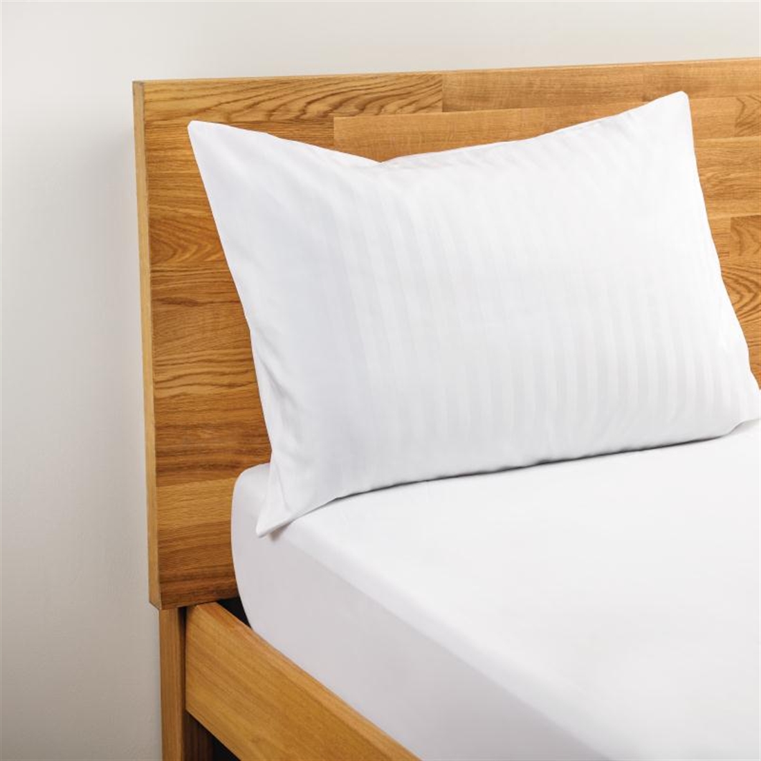 Mitre Comfort Satin Extra Long Pillowcase White
