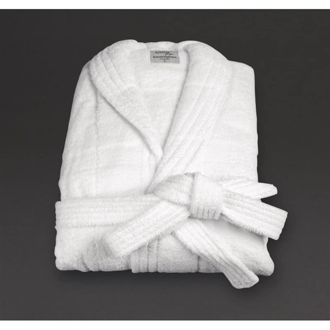 Mitre Comfort Sandringham Bathrobe White Large