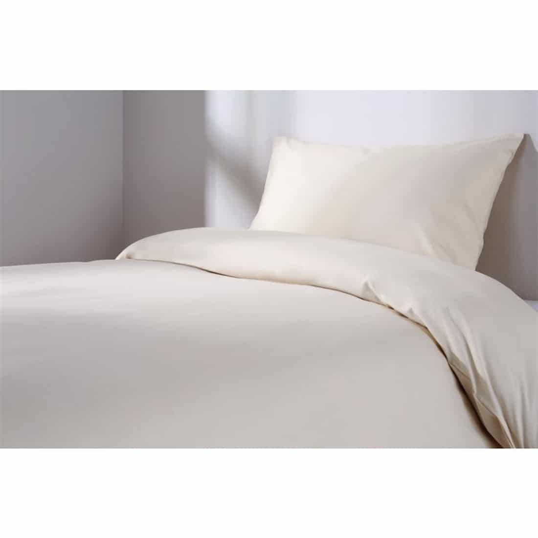 Mitre Essentials Spectrum Fitted Sheet Ivory Double