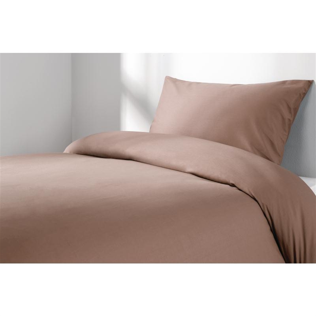 Mitre Essentials Spectrum Fitted Sheet Mocha Double