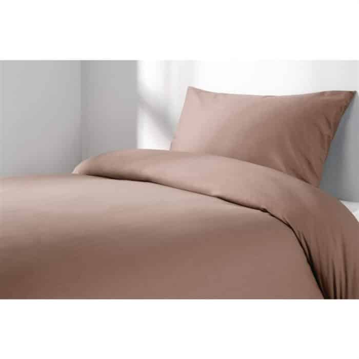 Mitre Essentials Spectrum Flat Sheet Mocha Double