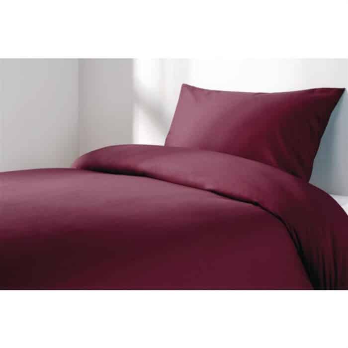 Mitre Essentials Spectrum Housewife Pillowcase Claret