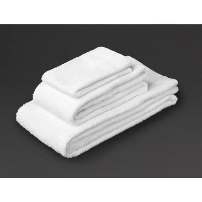 Mitre Essentials Carnival Bath Towel White