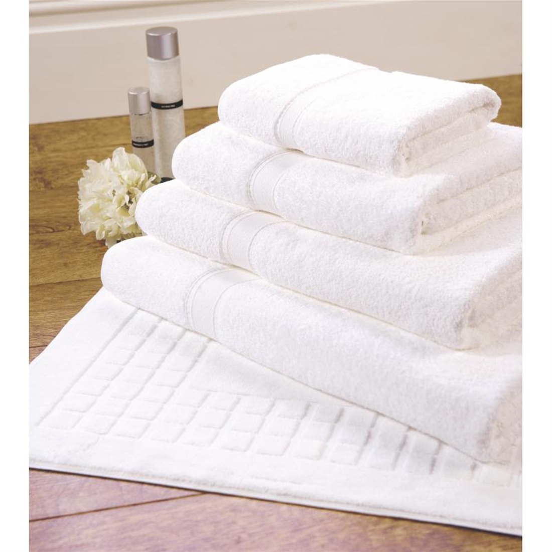 Mitre Luxury Savanna Bath Towel White
