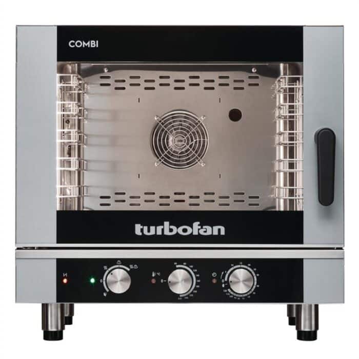 Blue Seal Turbofan 5 Grid Manual Control Combi Oven EC40M5