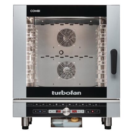 Blue Seal Turbofan 7 Grid Touch Control Combi Oven with Auto Wash EC40D7