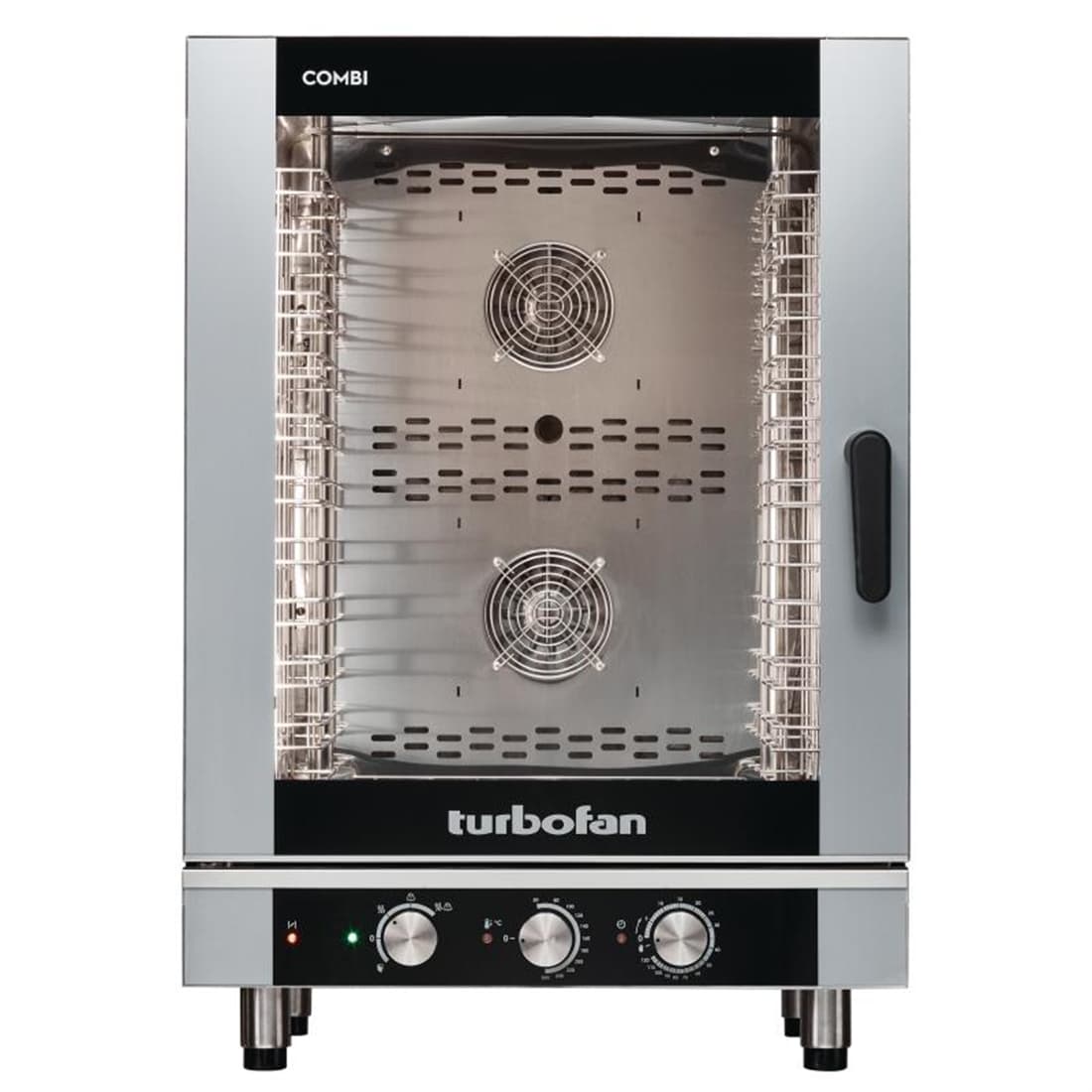 Blue Seal Turbofan 10 Grid Manual Control Combi Oven EC40M10