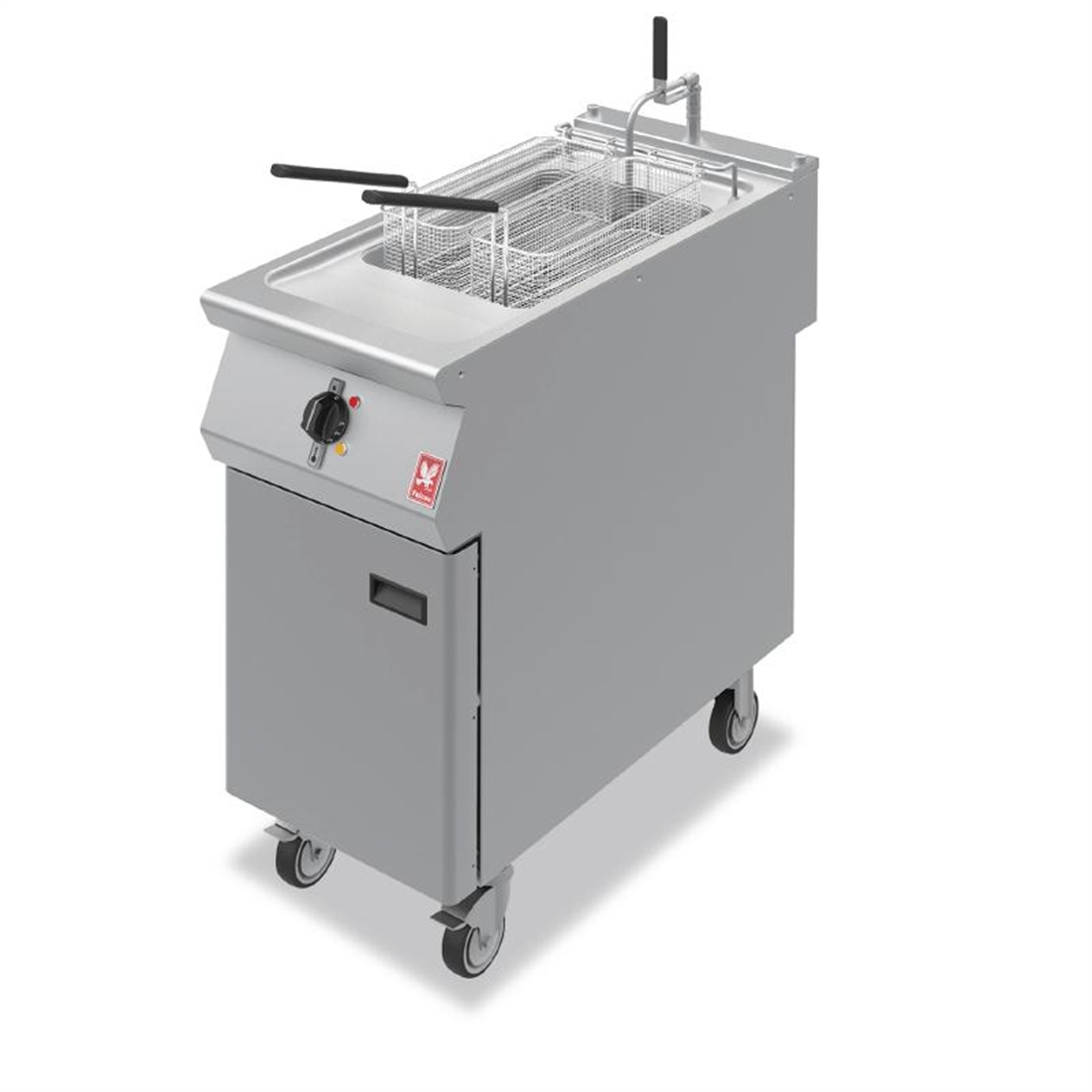Falcon F900 Electric Fryer with Filtration on Castors E9341F