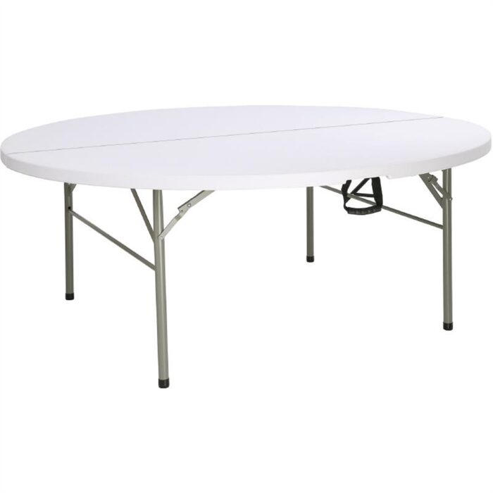 Bolero 6ft Round Centre-folding Table