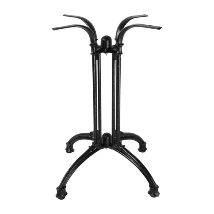 Bolero Cast Iron Decorative Brasserie Table Leg Base