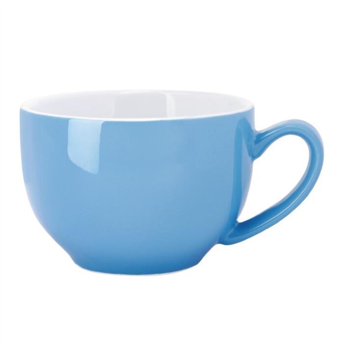 Olympia Cafe Cappuccino Cup Blue 340ml