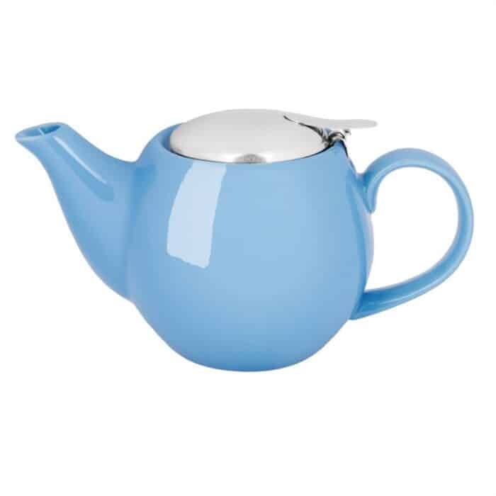 Olympia Cafe Teapot 510ml Blue