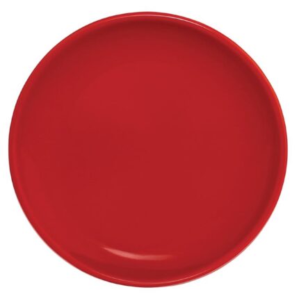 Olympia Cafe Coupe Plate Red 250mm
