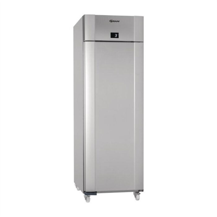 Gram Eco Plus 1 Door 610Ltr Fridge Vario Silver K 70 RAG C1 4N