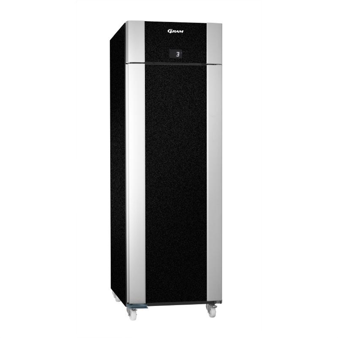Gram Eco Plus 1 Door 610Ltr Freezer Black F 70 BAG C1 4N