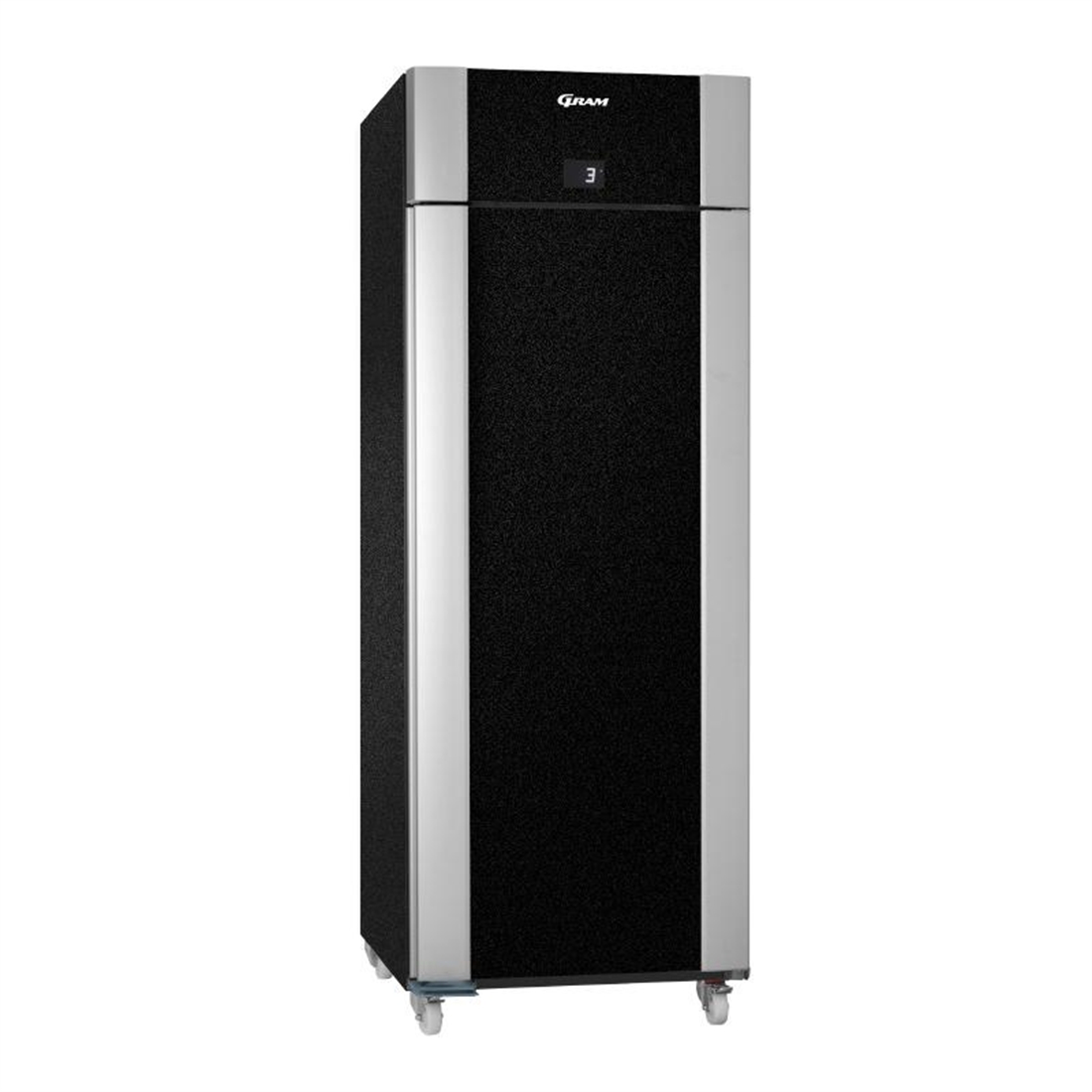 Gram Eco Twin 1 Door 601Ltr Freezer BlackF 82 BCG C1 4N