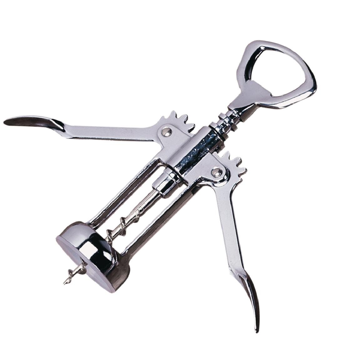 Winged Bottle Opener and Corkscrew