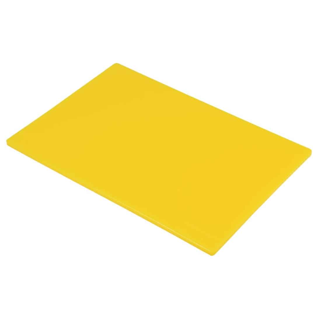 Hygiplas Standard Low Density Yellow Chopping Board